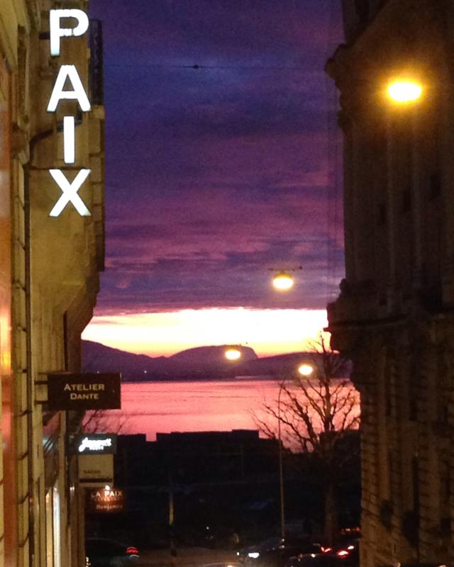 La paix au couchant
