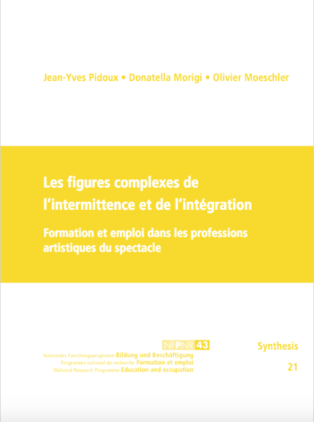 Page de couverture de la synthèse publiée par le Fonds national de la recherche scientifique