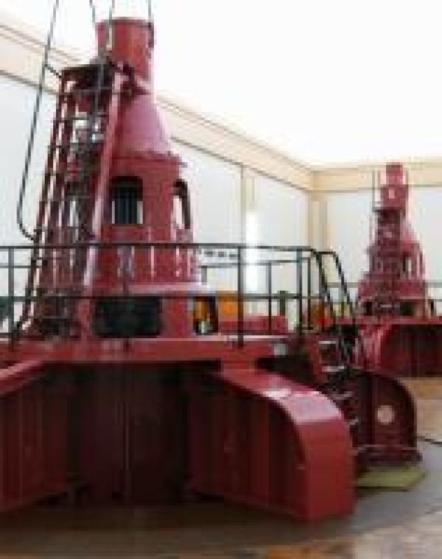 Lavey, centrale au fil de l'eau